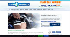 Desktop Screenshot of click4warranty.co.uk