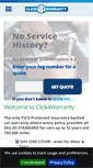 Mobile Screenshot of click4warranty.co.uk